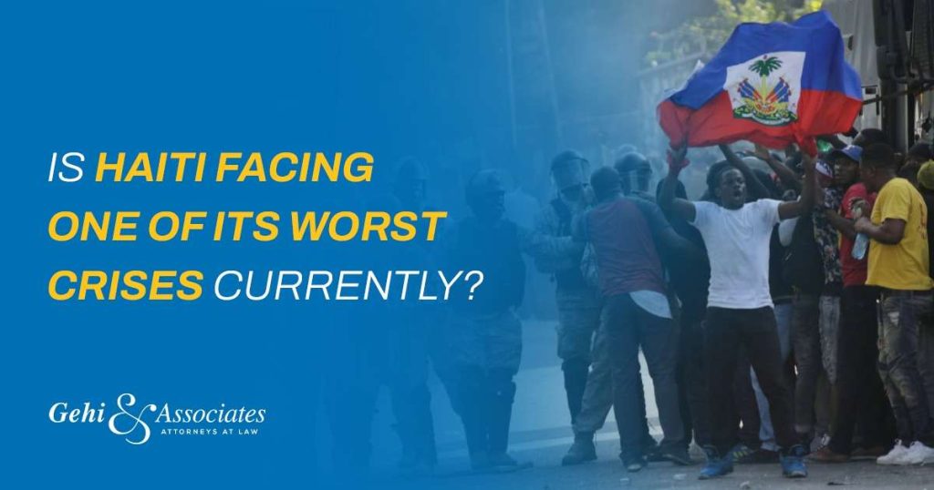 IS HAITI FACING ONE OF ITS WORST CRISES CURRENTLY?
