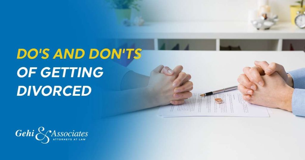 DO's and DON'Ts of Getting Divorced With A Divorce Attorney NYC