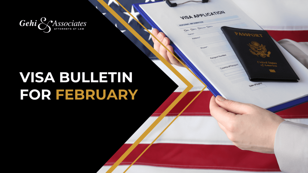 VISA BULLETIN FOR FEBRUARY 2024