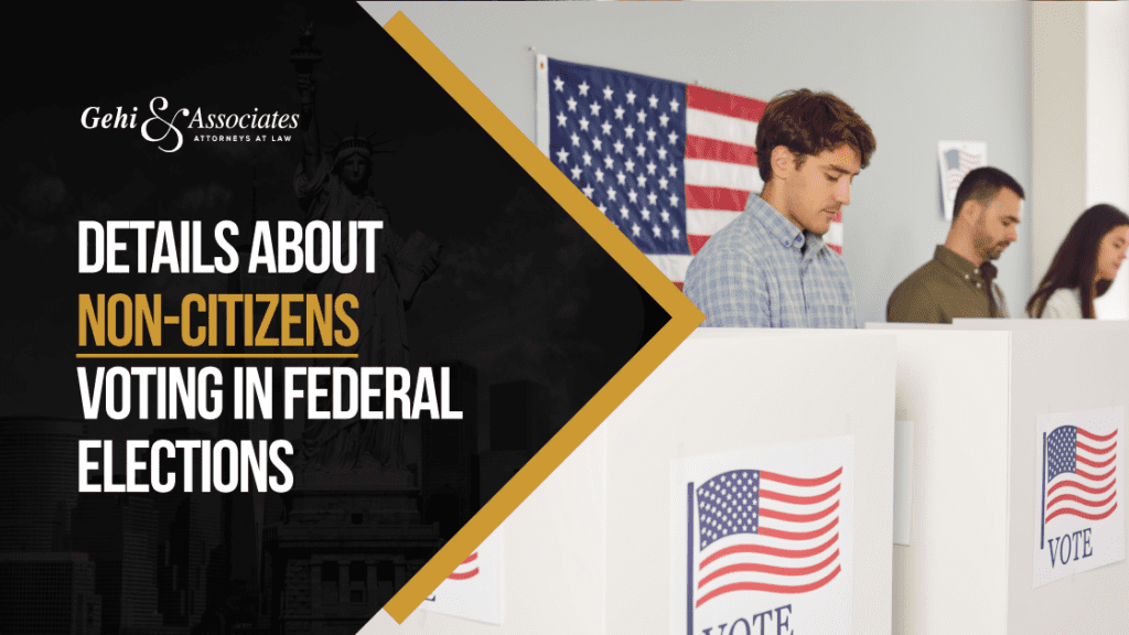 non-citizens voting in federal elections