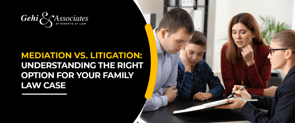 Mediation vs Litigation: The Role of a Family Attorney in NYC