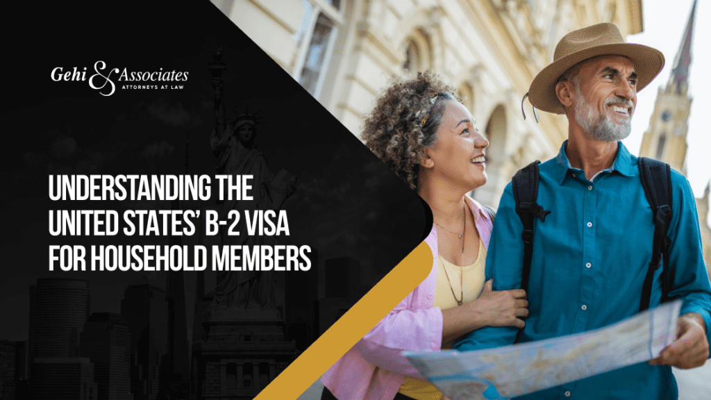 US B-2 VISA FOR HOUSEHOLD MEMBERS