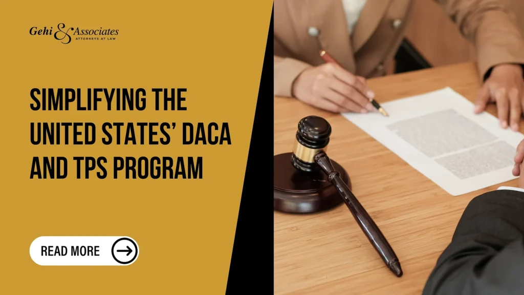 USA DACA AND TPS PROGRAM